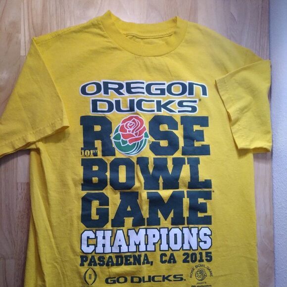 University of Oregon Ducks Rose Bowl 2015 T-Shirt - Picture 2 of 8